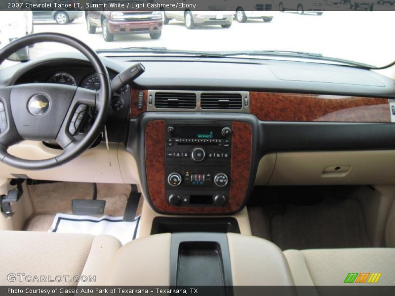 Summit White / Light Cashmere/Ebony 2007 Chevrolet Tahoe LT