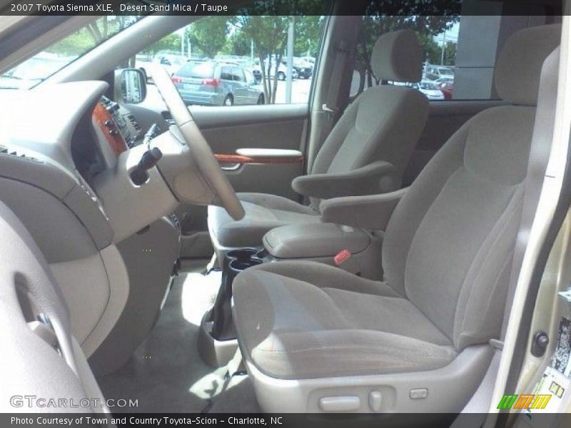 Desert Sand Mica / Taupe 2007 Toyota Sienna XLE