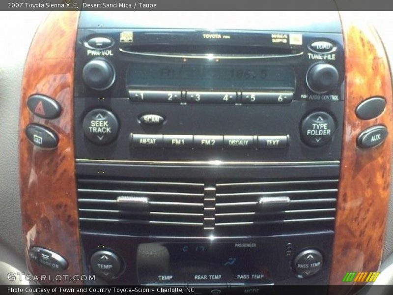 Desert Sand Mica / Taupe 2007 Toyota Sienna XLE