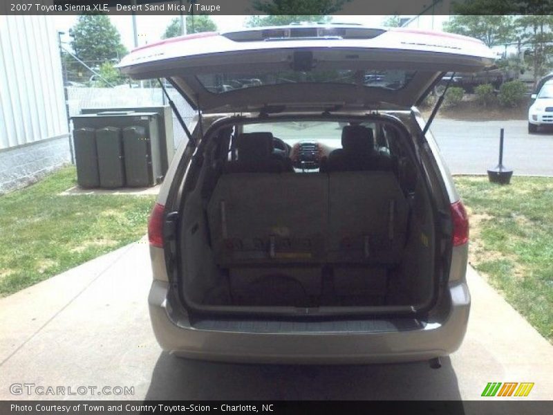 Desert Sand Mica / Taupe 2007 Toyota Sienna XLE