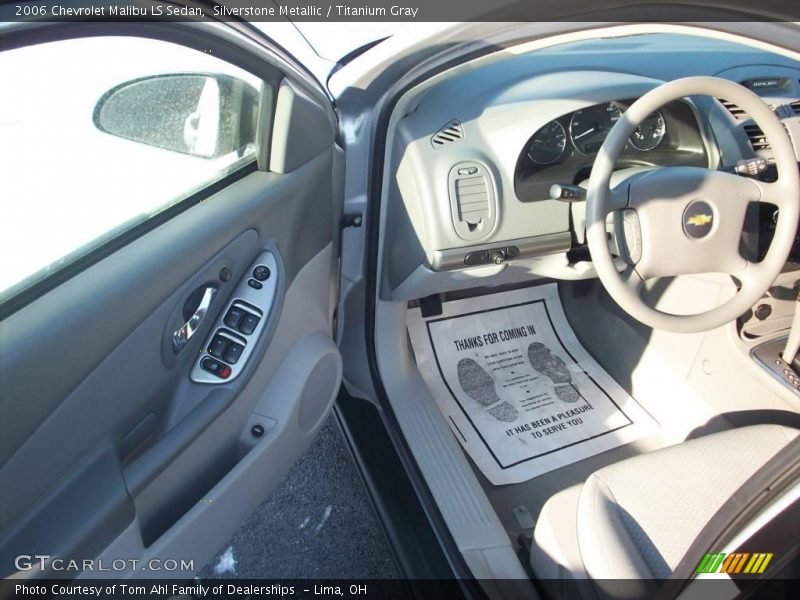 Silverstone Metallic / Titanium Gray 2006 Chevrolet Malibu LS Sedan