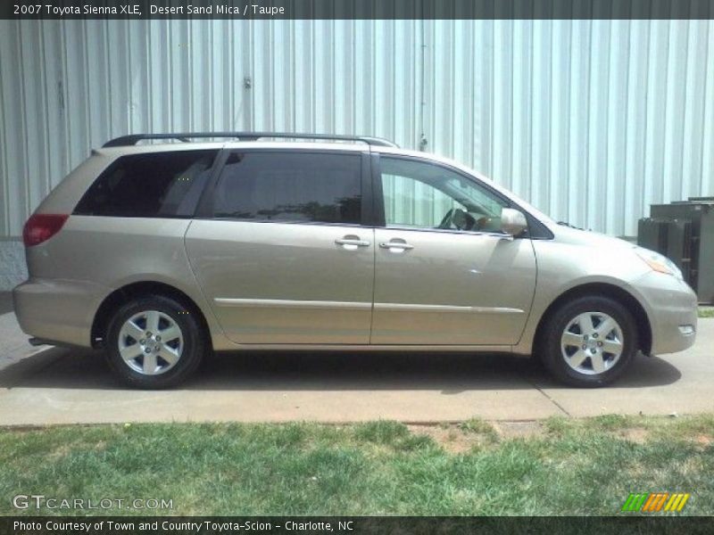 Desert Sand Mica / Taupe 2007 Toyota Sienna XLE