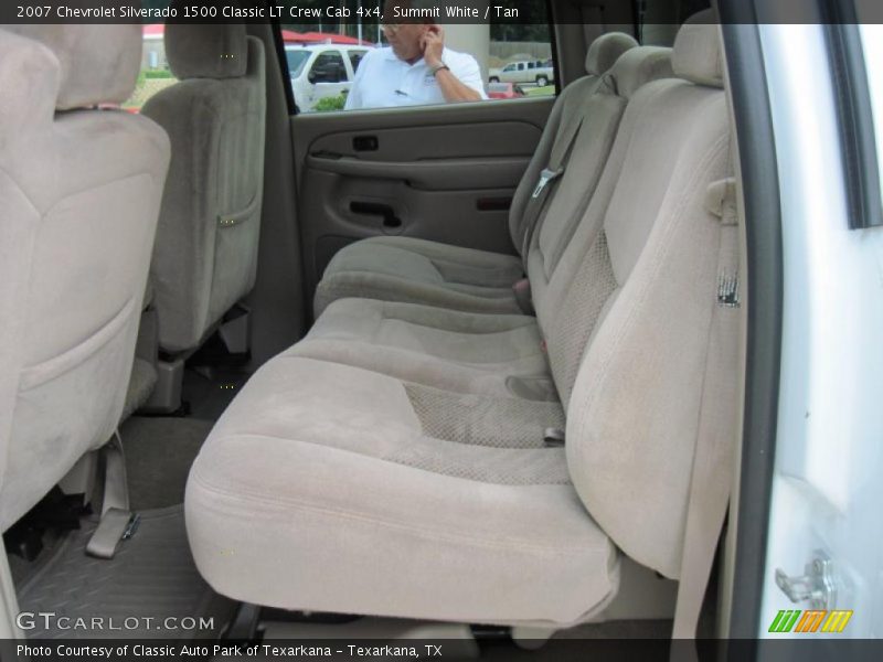Summit White / Tan 2007 Chevrolet Silverado 1500 Classic LT Crew Cab 4x4