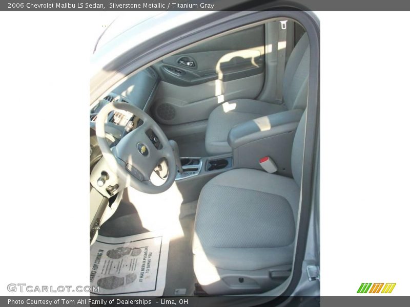 Silverstone Metallic / Titanium Gray 2006 Chevrolet Malibu LS Sedan