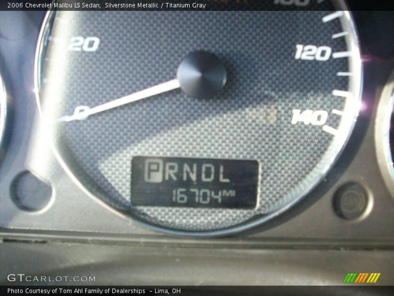 Silverstone Metallic / Titanium Gray 2006 Chevrolet Malibu LS Sedan