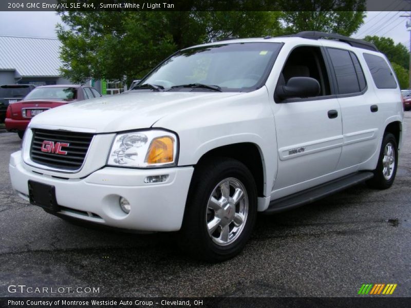 Summit White / Light Tan 2004 GMC Envoy XL SLE 4x4