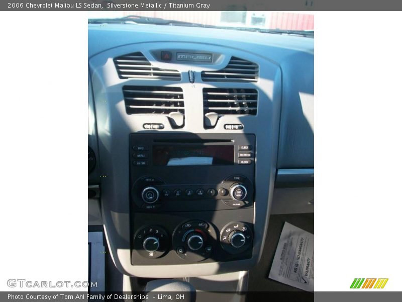 Silverstone Metallic / Titanium Gray 2006 Chevrolet Malibu LS Sedan
