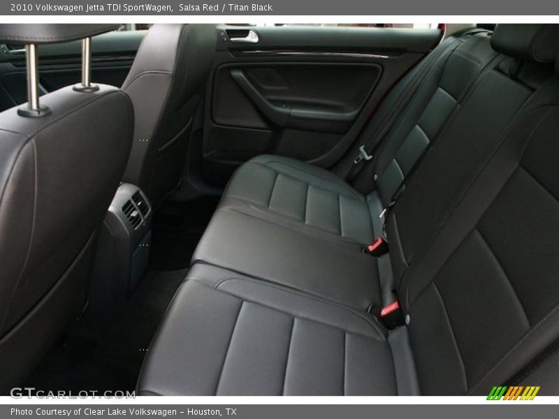 Salsa Red / Titan Black 2010 Volkswagen Jetta TDI SportWagen