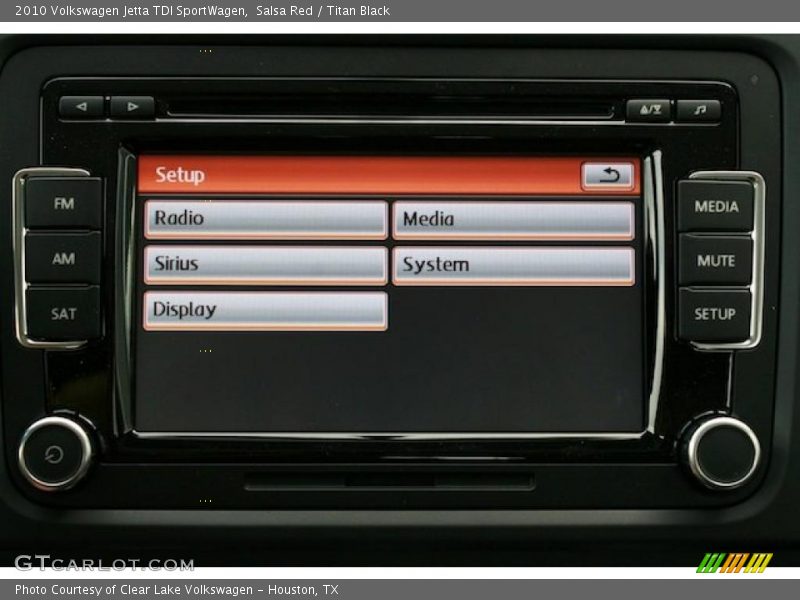 Salsa Red / Titan Black 2010 Volkswagen Jetta TDI SportWagen
