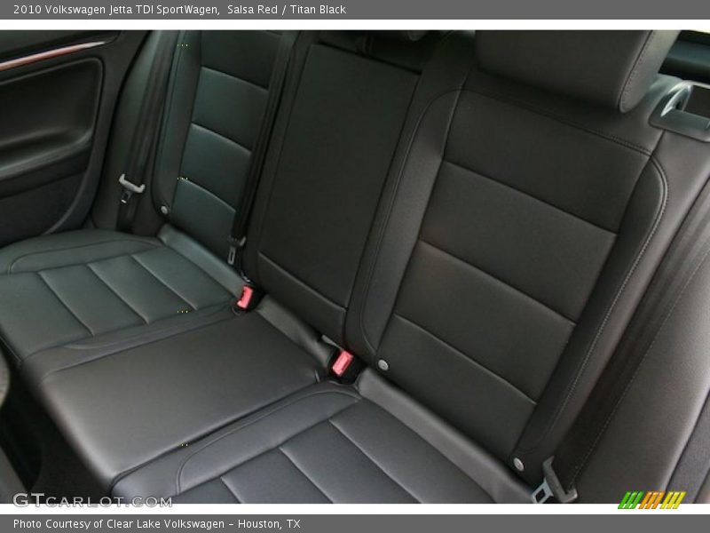 Salsa Red / Titan Black 2010 Volkswagen Jetta TDI SportWagen