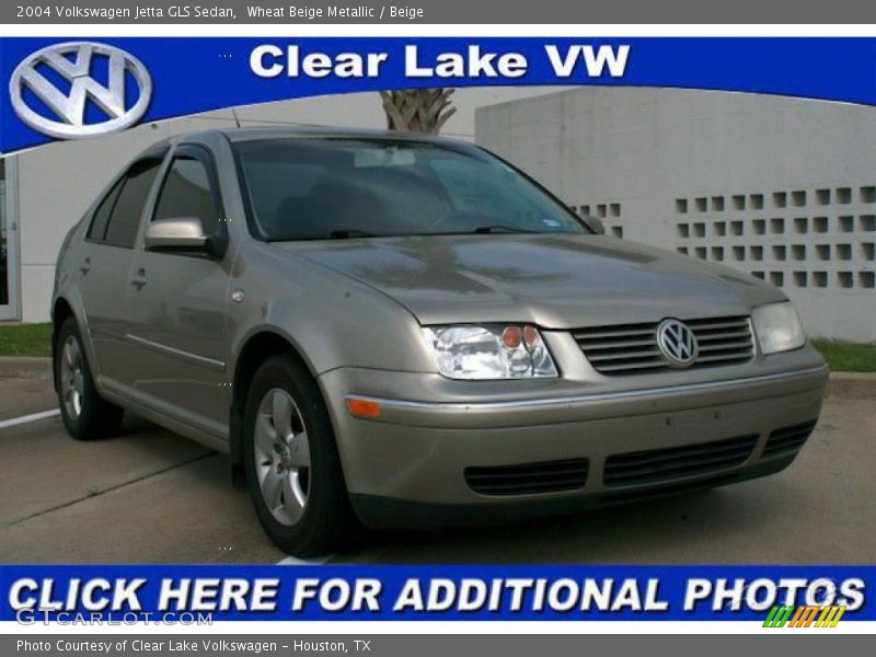 Wheat Beige Metallic / Beige 2004 Volkswagen Jetta GLS Sedan