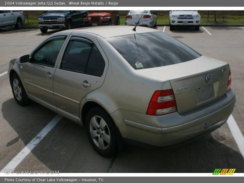 Wheat Beige Metallic / Beige 2004 Volkswagen Jetta GLS Sedan
