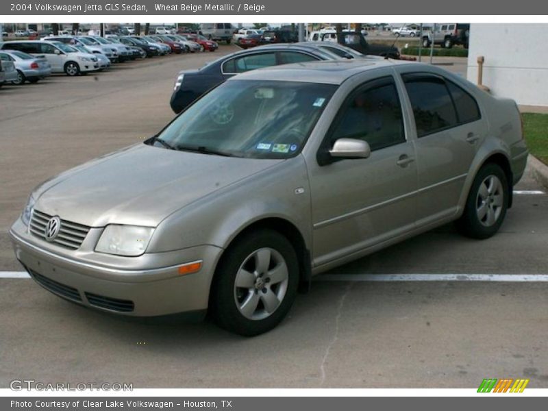 Wheat Beige Metallic / Beige 2004 Volkswagen Jetta GLS Sedan