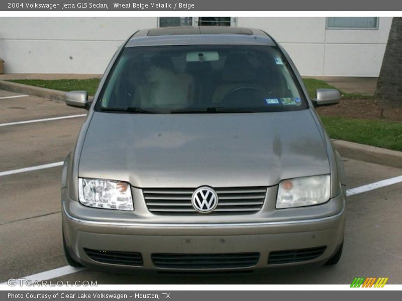 Wheat Beige Metallic / Beige 2004 Volkswagen Jetta GLS Sedan