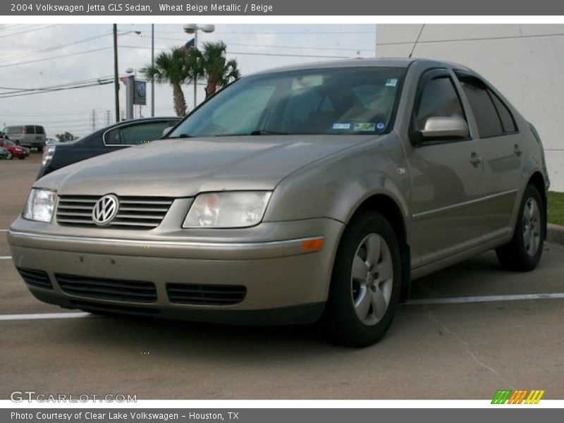 Wheat Beige Metallic / Beige 2004 Volkswagen Jetta GLS Sedan