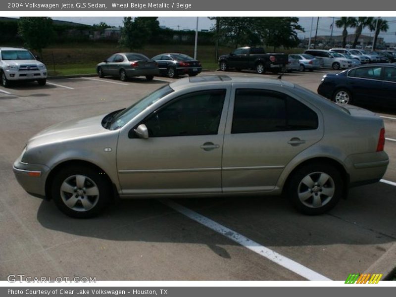 Wheat Beige Metallic / Beige 2004 Volkswagen Jetta GLS Sedan