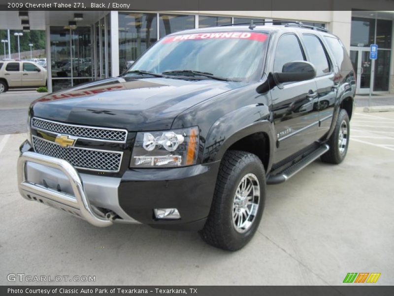 Black / Ebony 2009 Chevrolet Tahoe Z71