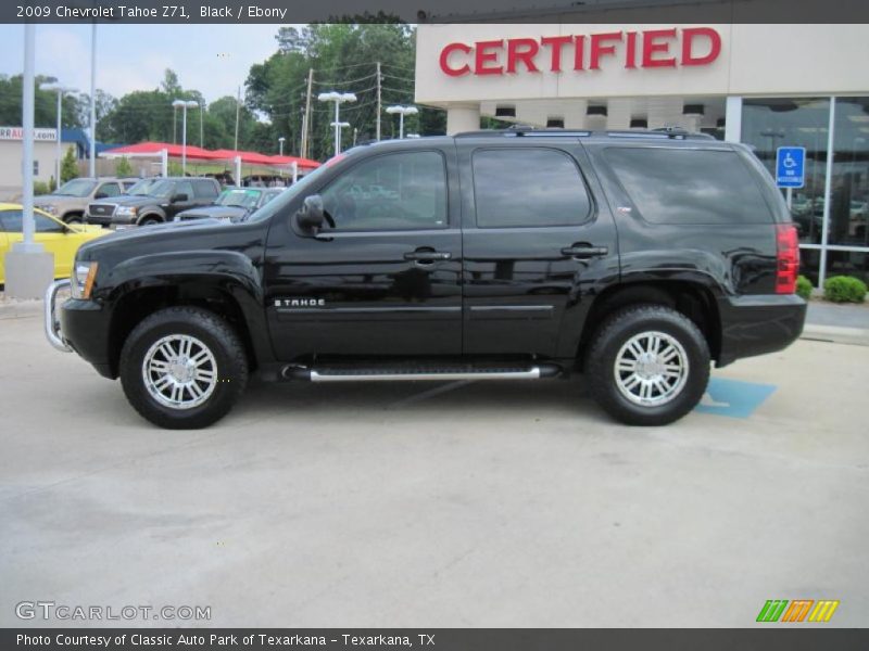 Black / Ebony 2009 Chevrolet Tahoe Z71