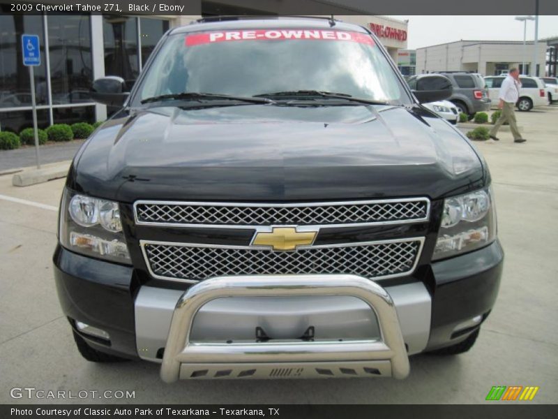 Black / Ebony 2009 Chevrolet Tahoe Z71