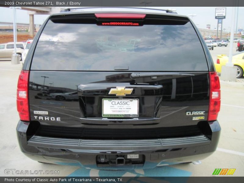 Black / Ebony 2009 Chevrolet Tahoe Z71