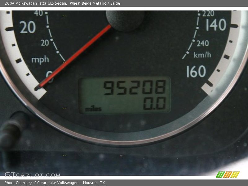 Wheat Beige Metallic / Beige 2004 Volkswagen Jetta GLS Sedan