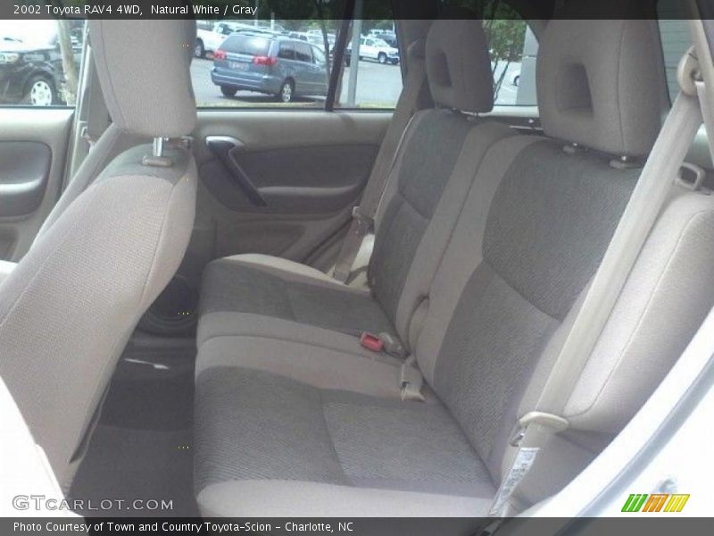 Natural White / Gray 2002 Toyota RAV4 4WD