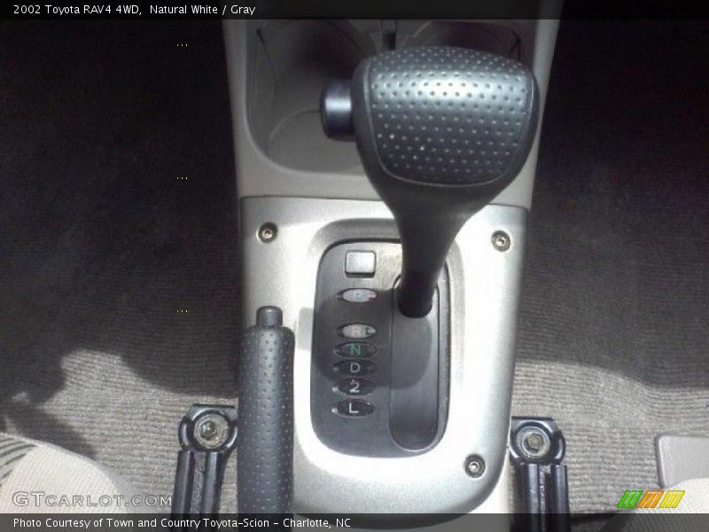 Natural White / Gray 2002 Toyota RAV4 4WD