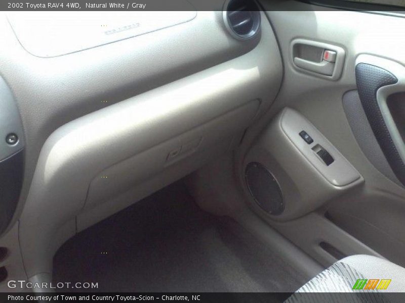 Natural White / Gray 2002 Toyota RAV4 4WD