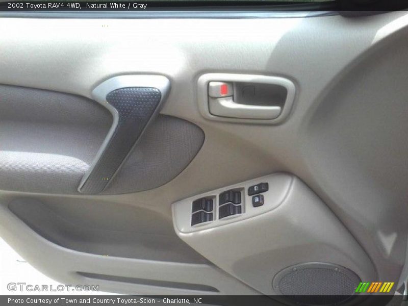 Natural White / Gray 2002 Toyota RAV4 4WD