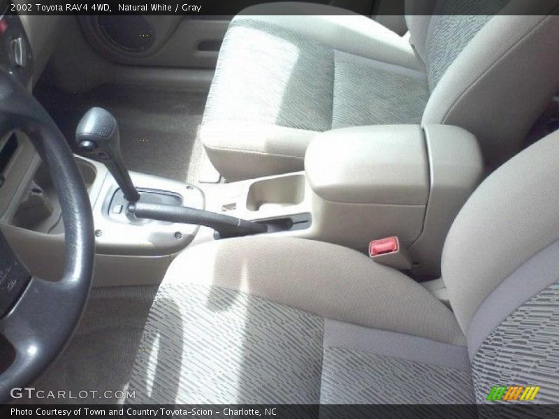 Natural White / Gray 2002 Toyota RAV4 4WD