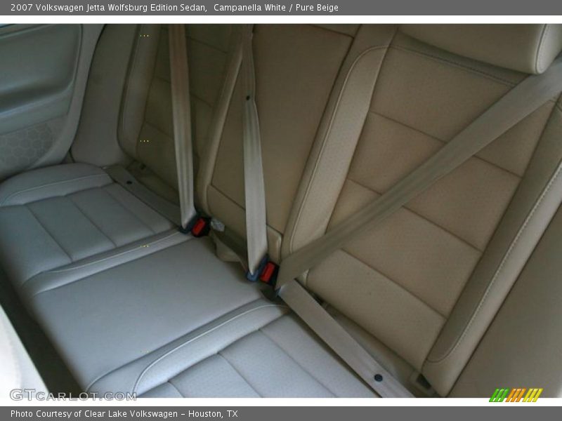 Campanella White / Pure Beige 2007 Volkswagen Jetta Wolfsburg Edition Sedan