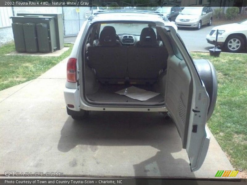 Natural White / Gray 2002 Toyota RAV4 4WD