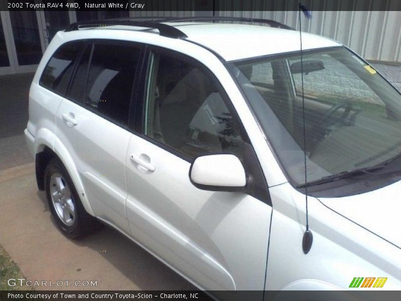 Natural White / Gray 2002 Toyota RAV4 4WD