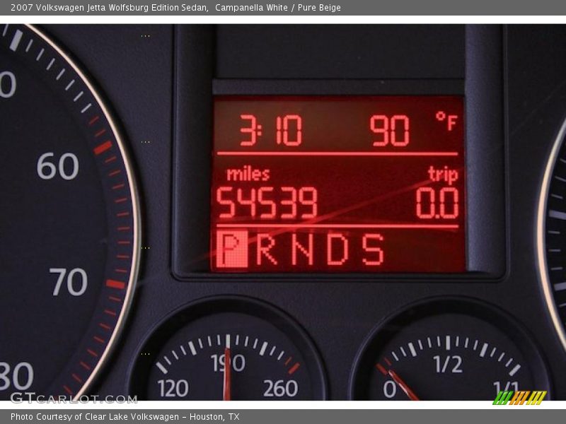Campanella White / Pure Beige 2007 Volkswagen Jetta Wolfsburg Edition Sedan