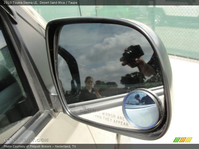 Desert Sand Mica / Taupe 2010 Toyota Sienna LE