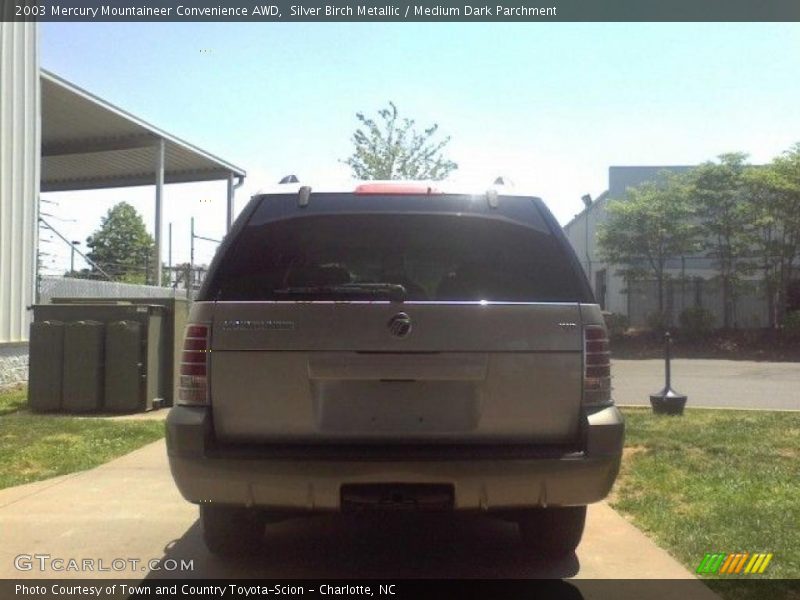Silver Birch Metallic / Medium Dark Parchment 2003 Mercury Mountaineer Convenience AWD