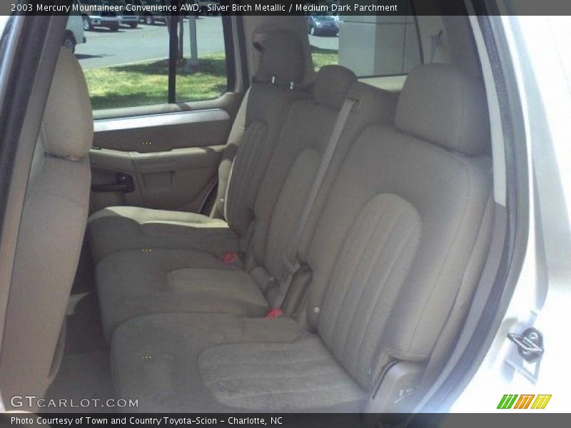 Silver Birch Metallic / Medium Dark Parchment 2003 Mercury Mountaineer Convenience AWD