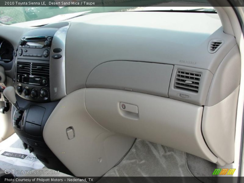 Desert Sand Mica / Taupe 2010 Toyota Sienna LE
