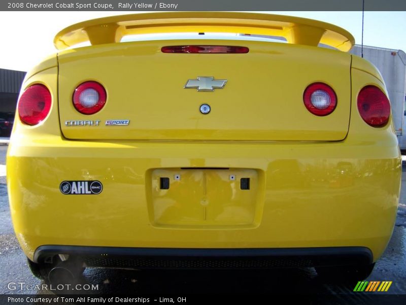 Rally Yellow / Ebony 2008 Chevrolet Cobalt Sport Coupe