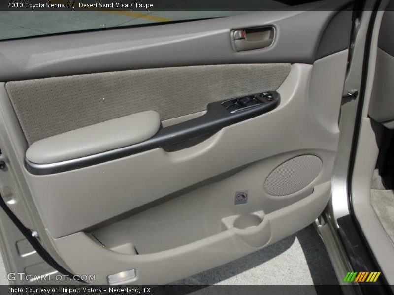 Desert Sand Mica / Taupe 2010 Toyota Sienna LE