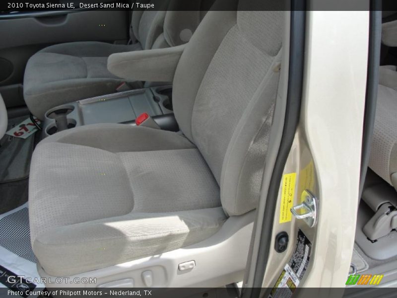 Desert Sand Mica / Taupe 2010 Toyota Sienna LE
