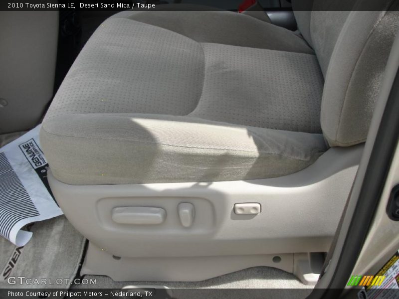 Desert Sand Mica / Taupe 2010 Toyota Sienna LE