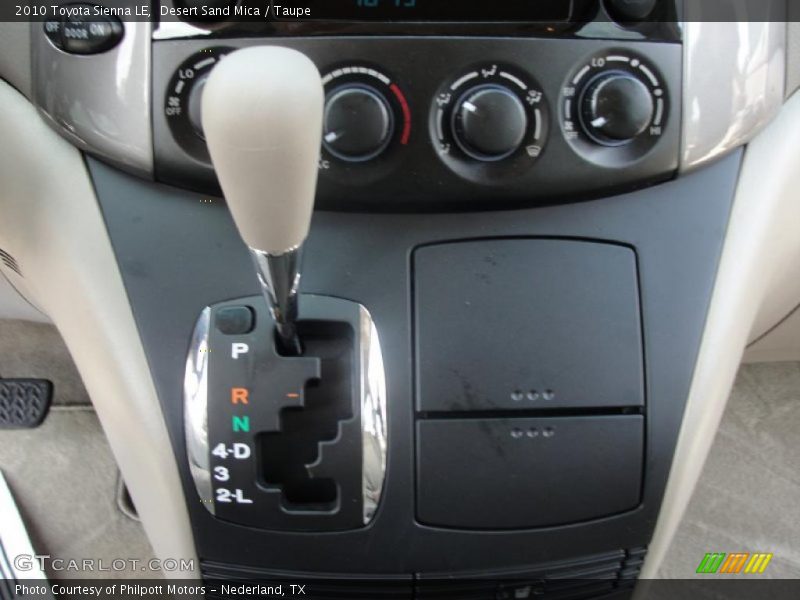 Desert Sand Mica / Taupe 2010 Toyota Sienna LE