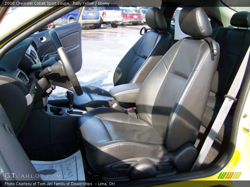 Rally Yellow / Ebony 2008 Chevrolet Cobalt Sport Coupe