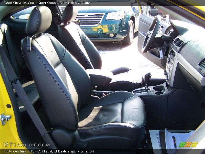Rally Yellow / Ebony 2008 Chevrolet Cobalt Sport Coupe