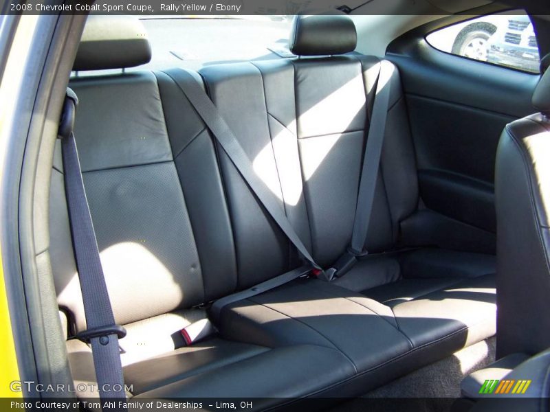 Rally Yellow / Ebony 2008 Chevrolet Cobalt Sport Coupe