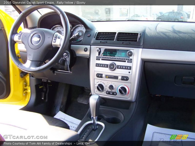 Rally Yellow / Ebony 2008 Chevrolet Cobalt Sport Coupe