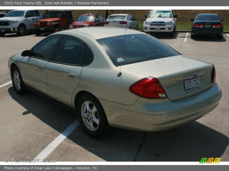 Gold Ash Metallic / Medium Parchment 2003 Ford Taurus SES