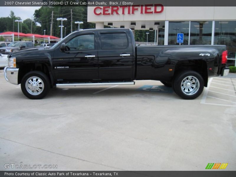 Black / Ebony 2007 Chevrolet Silverado 3500HD LT Crew Cab 4x4 Dually
