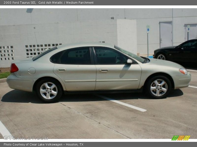 Gold Ash Metallic / Medium Parchment 2003 Ford Taurus SES